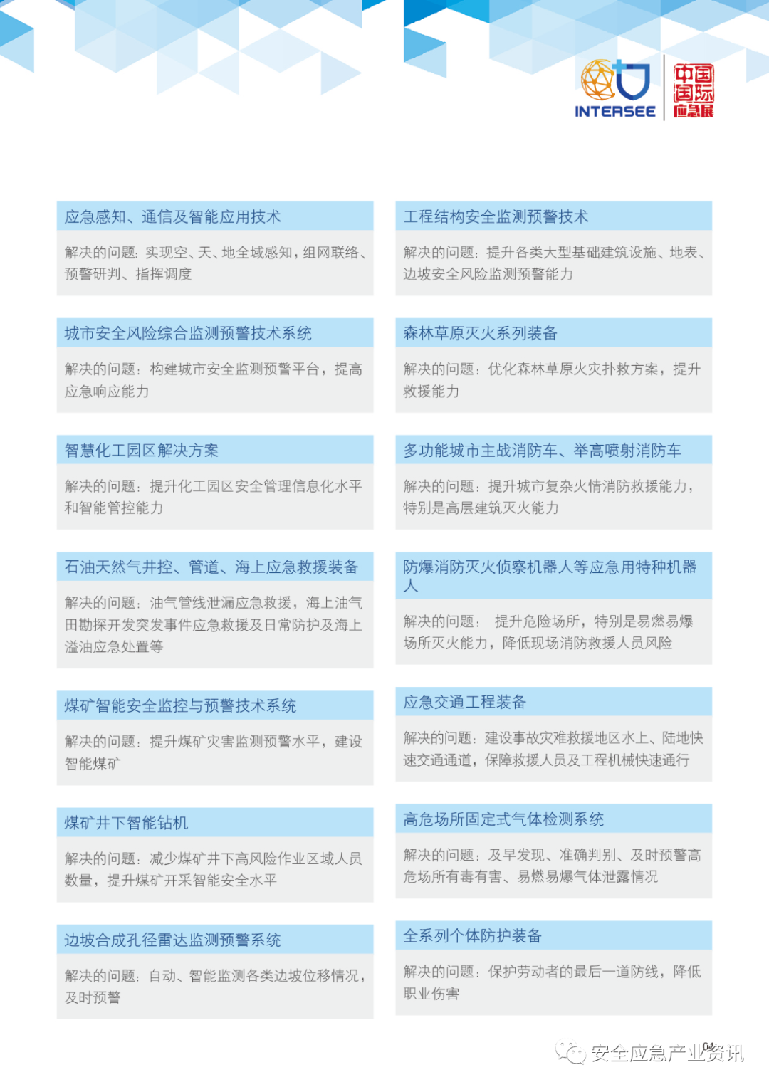聚焦智慧应急 打造专业大展 关于展会 第5张
